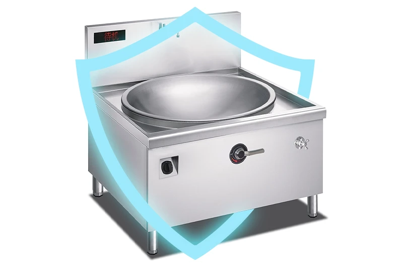 commercial Chinese wok cooker