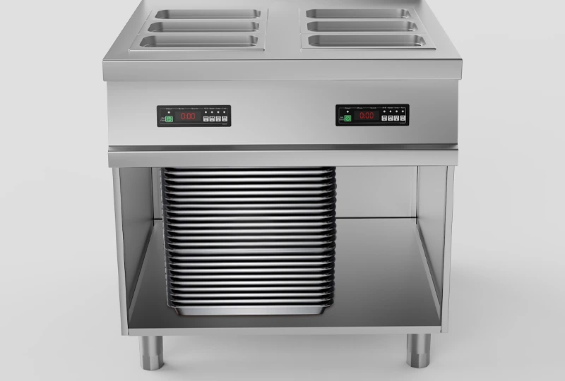 bain marie food warmer with cabine