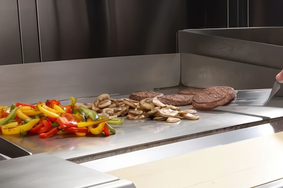 Heavy-duty Commercial Griddle for Restaurant Kitchens