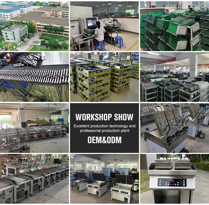 Unlock the Full Potential of Your Kitchen with a Commercial Clamshell Griddle | Boost Efficiency & Versatility 1 **alt标签**:Clamshell griddle factory for high-quality commercial cooking equipment manufacturing