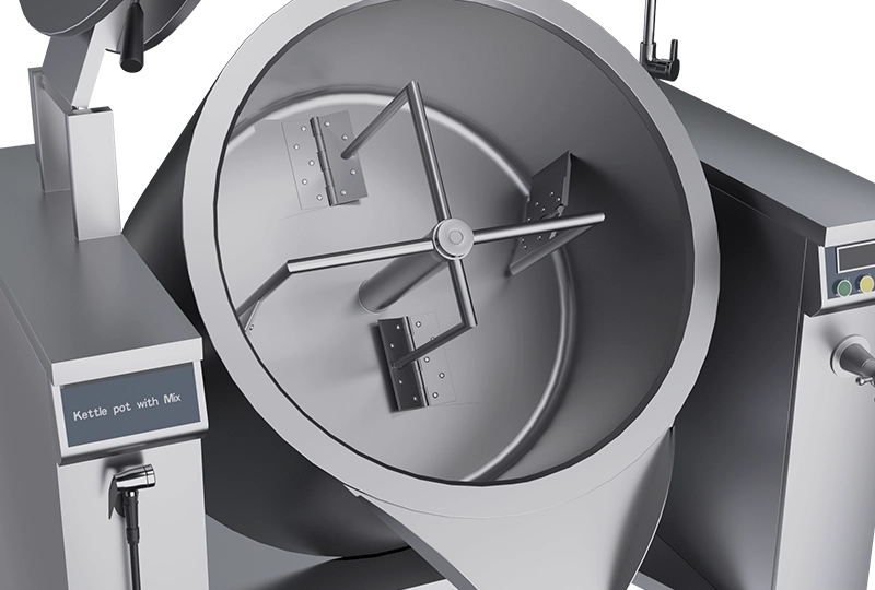 Commercial Tilting Boiling Pan: A Comprehensive Guide to High-Efficiency Cooking Equipment 2 commercial tilting boiling pan with stirring for large batch cooking