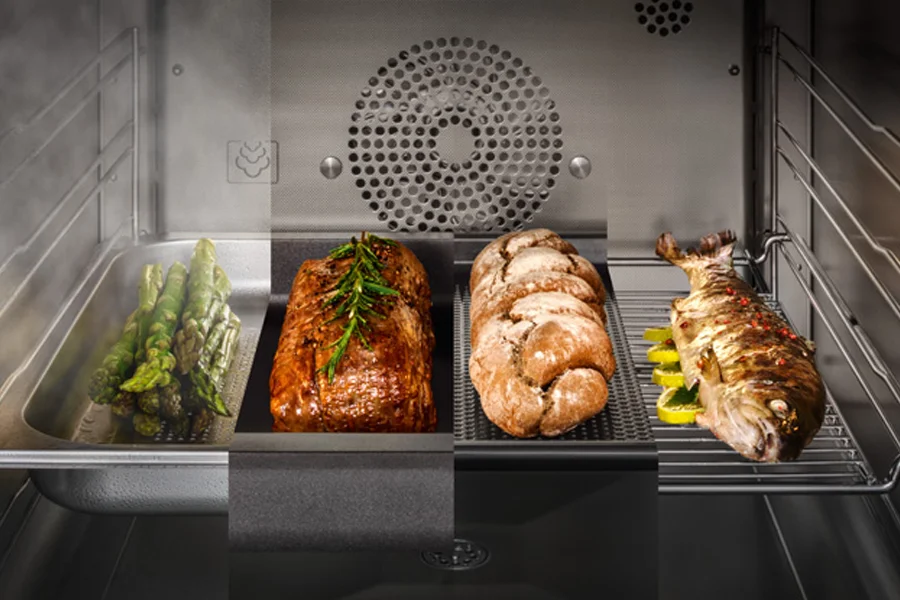 Commercial Combi Steam Oven for Efficient Bulk Cooking